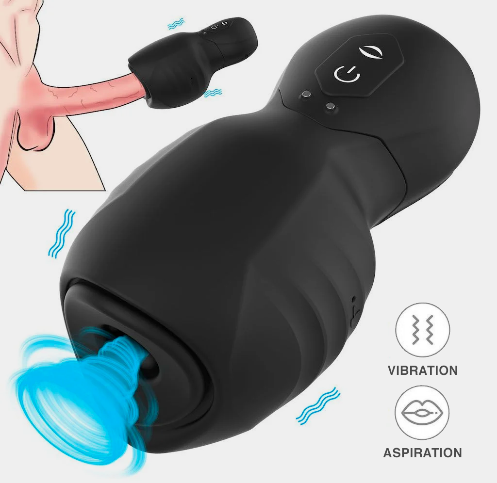 Vibro de Gland Suceur - Trainer Sucking & Vibration-masturbateurs